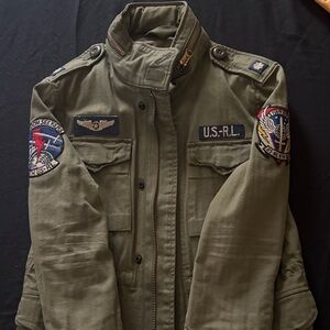 Military Style Olive Green Jacket